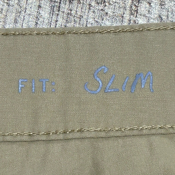 Eddie Bauer Pant Mens 36x32 Actual 35x31 Slim Tan Horizon Guide Chino Stretch 5% - Picture 8 of 10